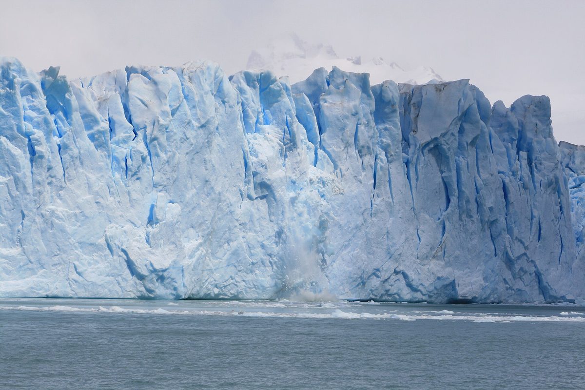 The Perito Moreno Glacier in Los Glaciares National Park, Argentine Patagonia