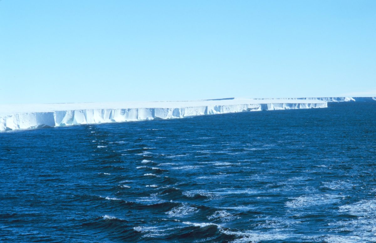 The Ross Ice Shelf on a far-side Antarctica voyage